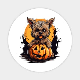 Halloween Yorkshire Terrier Dog #2 Magnet